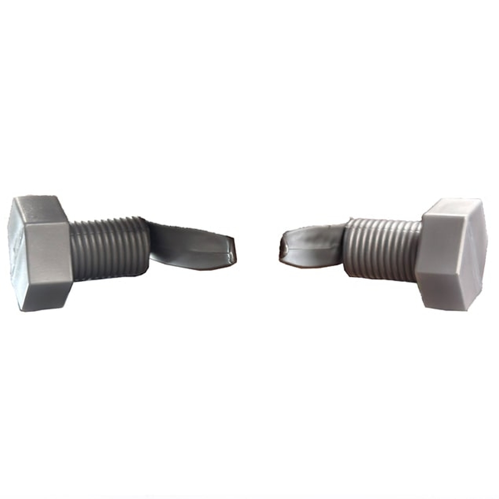 Zac's Alter Ego - Frankenstein's Monster Neck Bolts Accessoire Costume - Gris